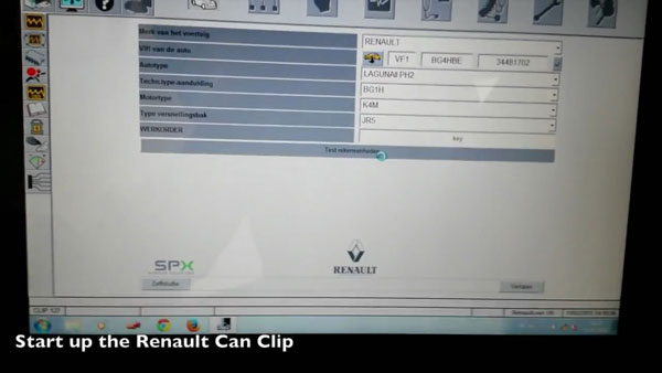 Program Renault Laguna 2 PH2 Key Card by Renault Can Clip V162