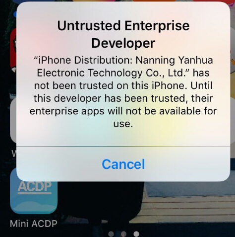 mini-acdp-untrusted-enterprise-developer-solution