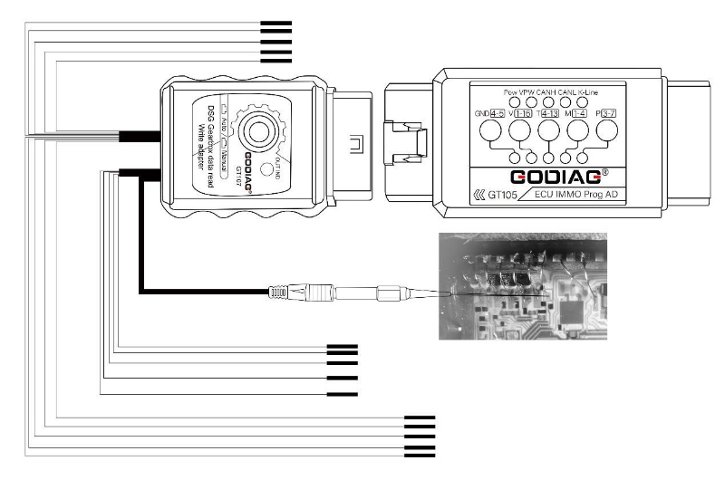 godiag-gt107-dsg-gearbox-adapter-support-list-connection-and-pinouts-7
