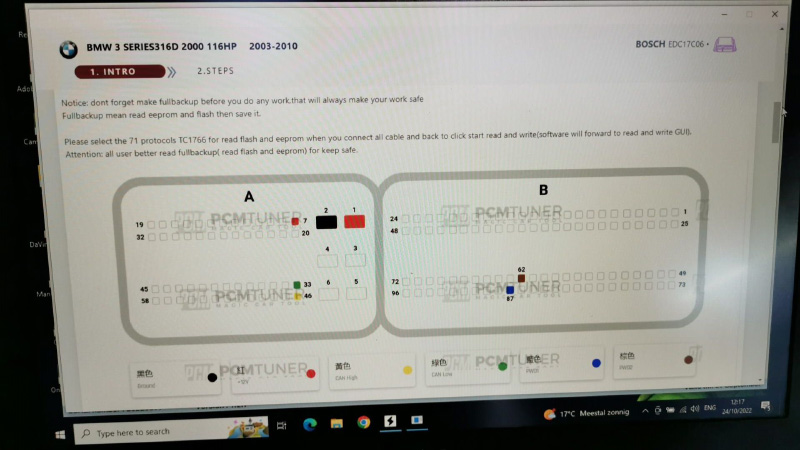 pcmtuner-read-bmw-316d-edc17c06-fail-solution-2