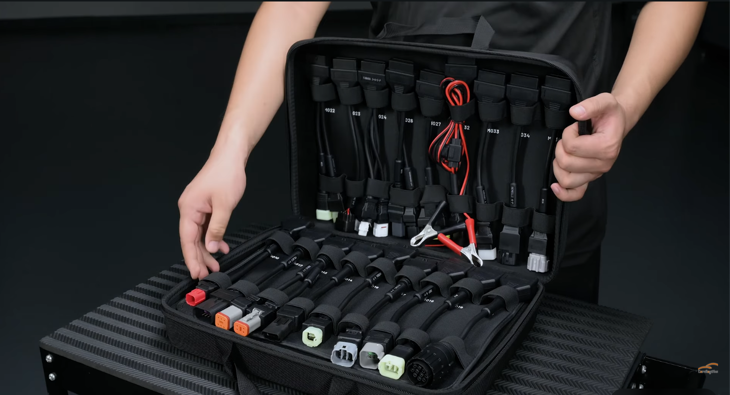 Various connectors and cables