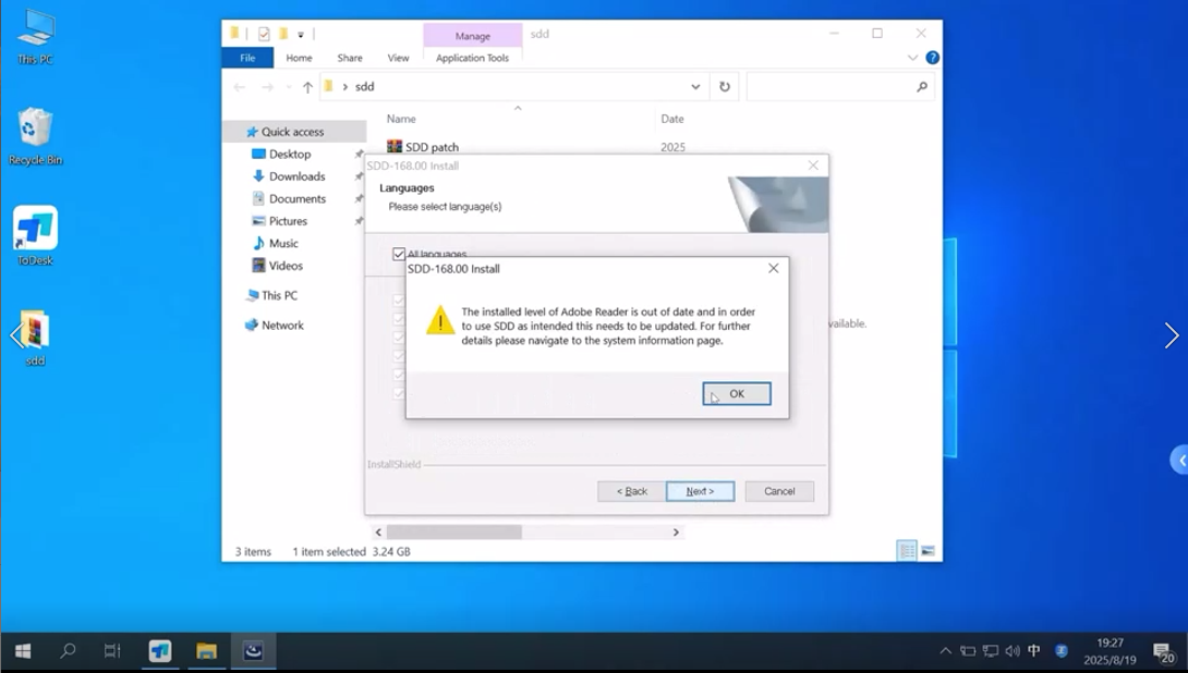 SDD-148.00 Install Tip