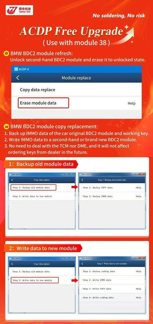 Yanhua ACDP Free Upgrade