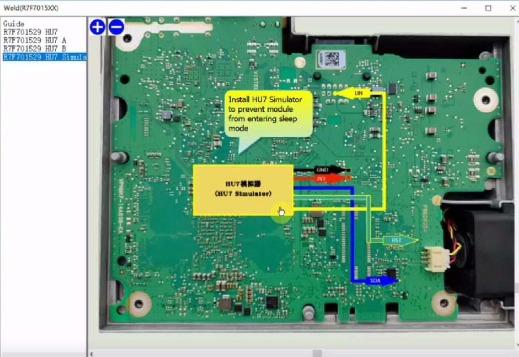 R7F701529 HU7 Simulator-1