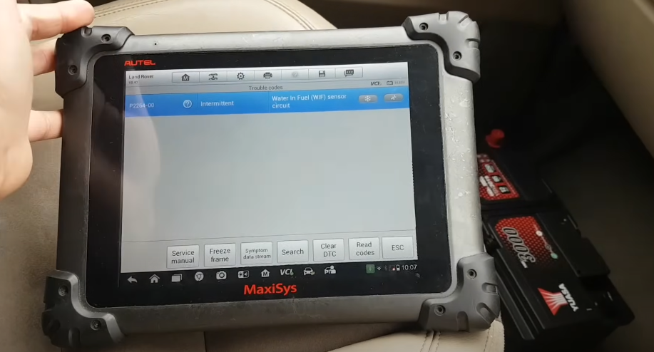 How Autel MaxiSys MS908S Pro II Rescues Range Rover Sport Air Suspension 9