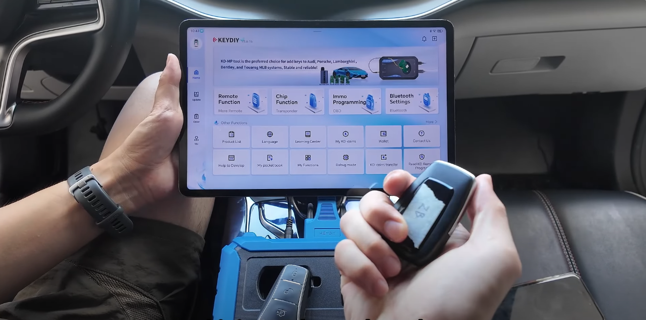 How to Add a Key to 2022 BYD Qin Using KEYDIY KD X4 1