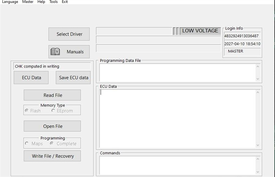 PADFlash software