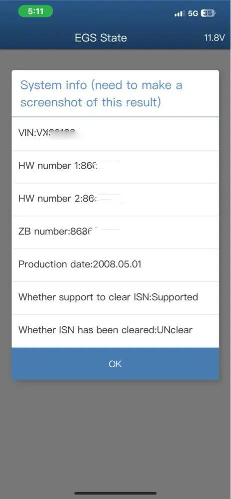 how to fix yanhua mini acdp clear isn data error for bmw (1)