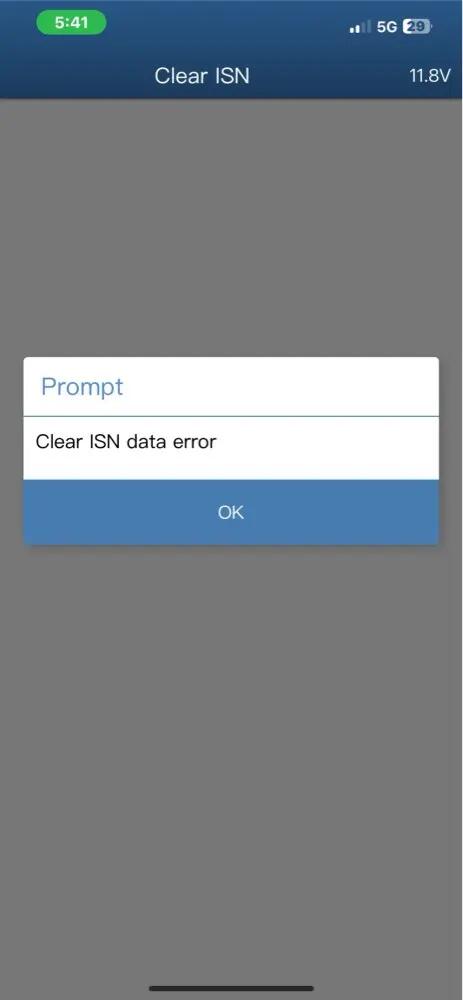 how to fix yanhua mini acdp clear isn data error for bmw (3)
