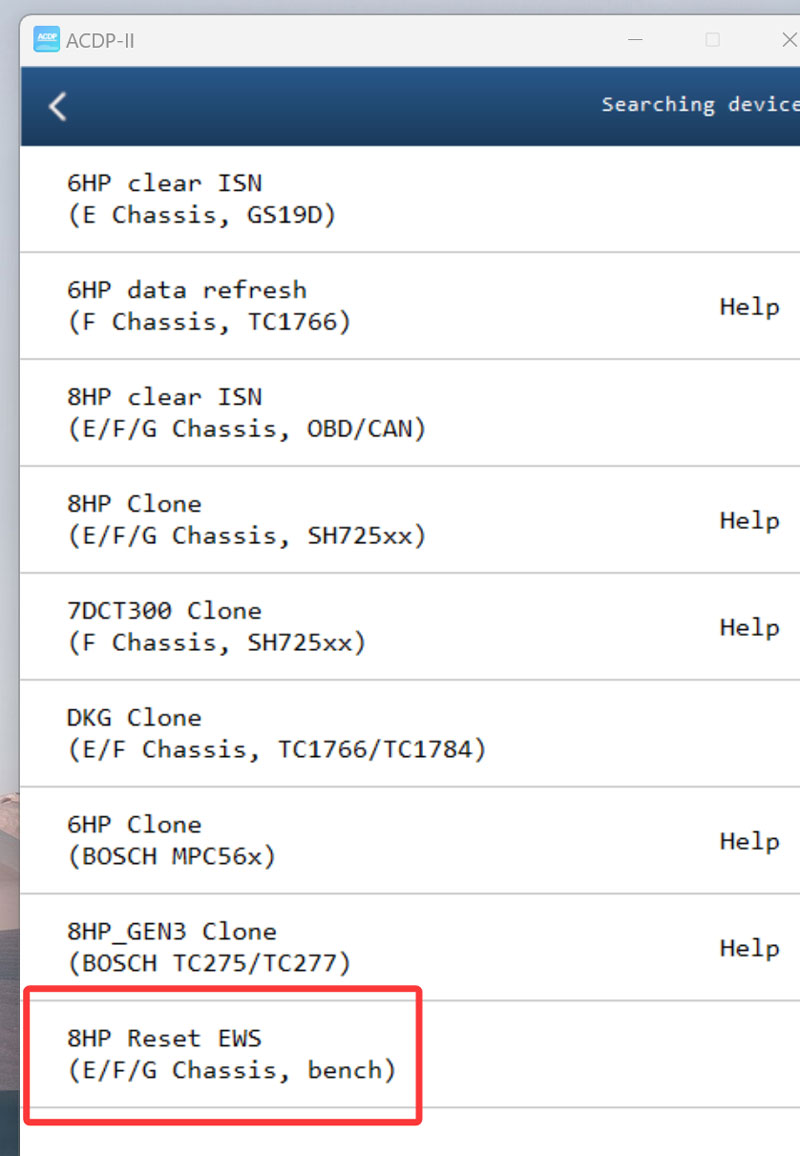 how to fix yanhua mini acdp clear isn data error for bmw (4)