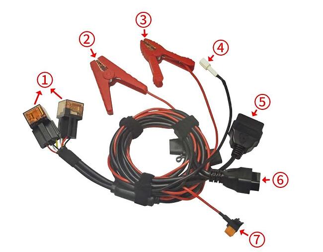 keydiy toyota 8a all key lost adapter and kd x4 connection 1