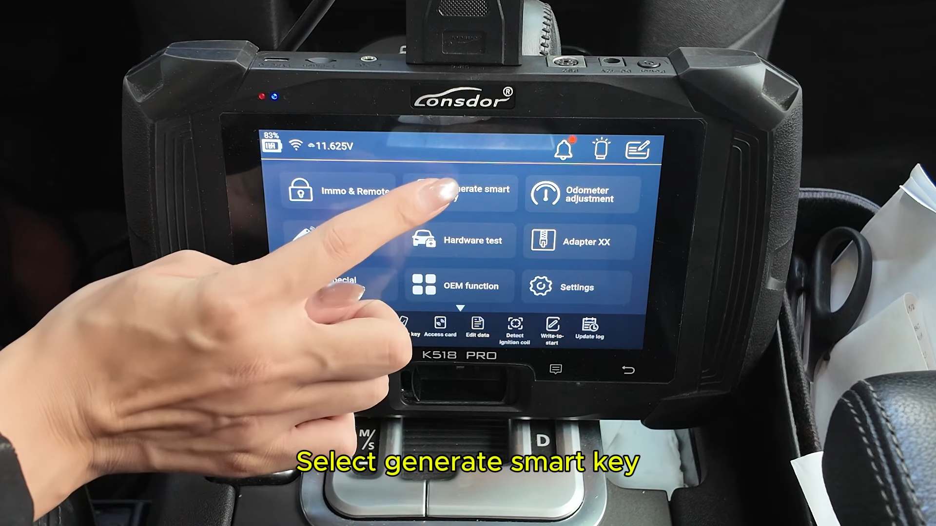 How to Program a 2011 Land Rover Discovery 4 Smart Key Using K518 Pro 4