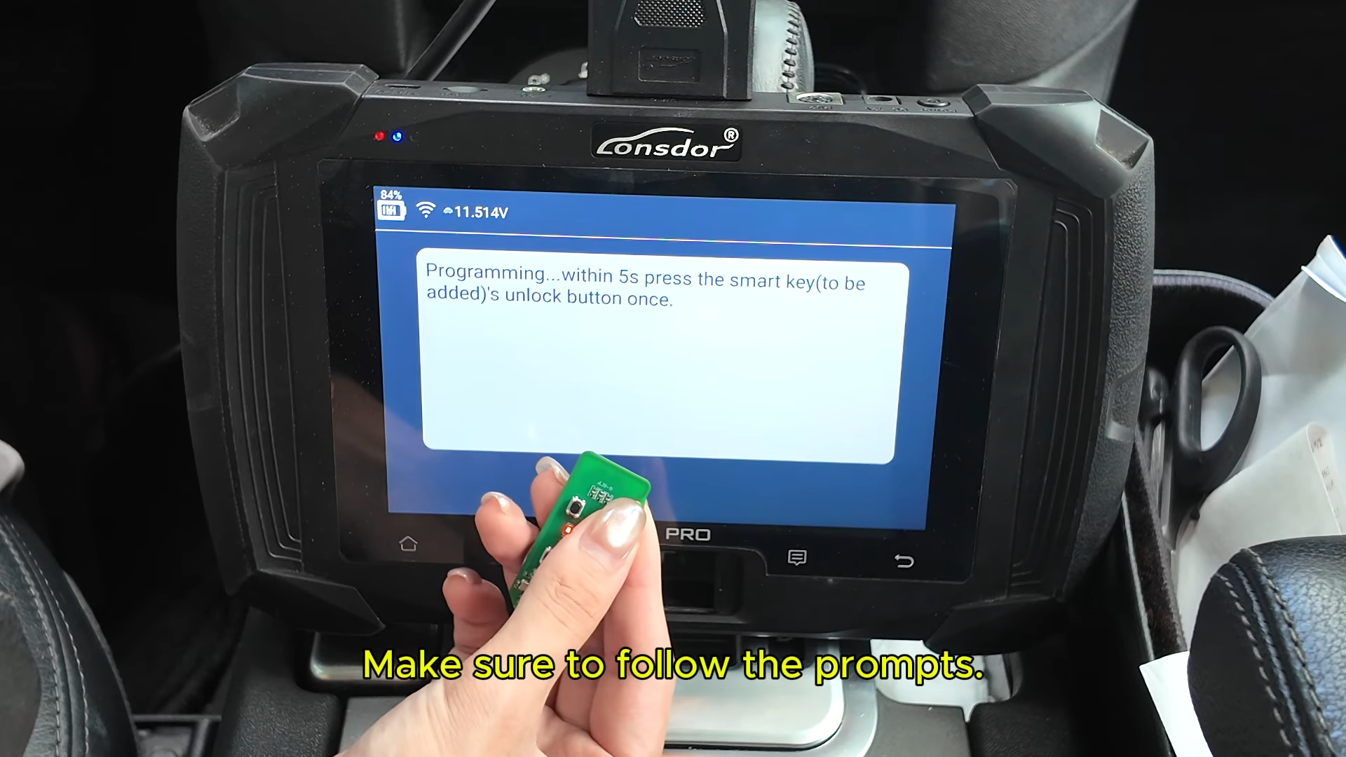 How to Program a 2011 Land Rover Discovery 4 Smart Key Using K518 Pro 6