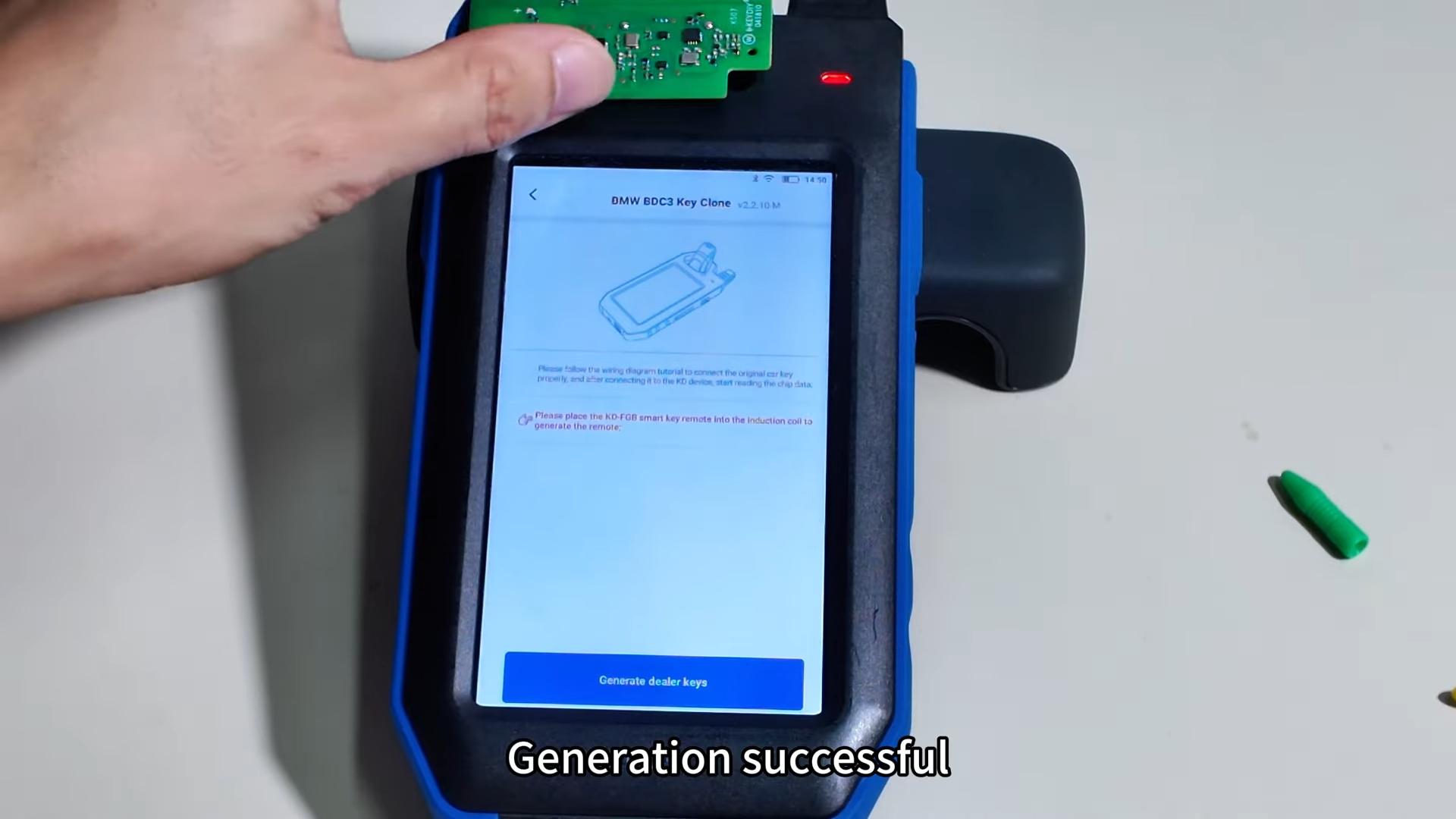 How to Use KDMAX and Accessories to Easily Clone BMW BDC3 Smart Keys 7 How to Use KDMAX and Accessories to Easily Clone BMW BDC3 Smart Keys 7