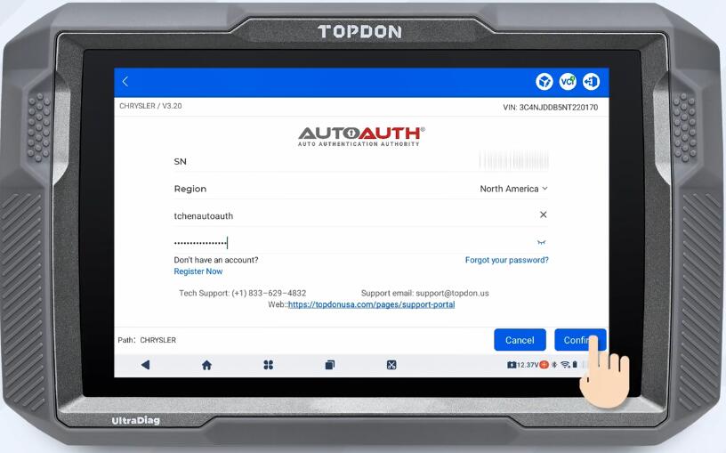 topdon scanner unlock fca sgw 9 topdon scanner unlock fca sgw 9