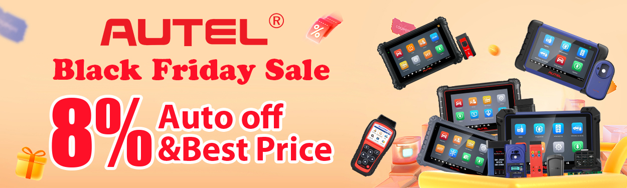 Autel Black Friday 8% Auto Off