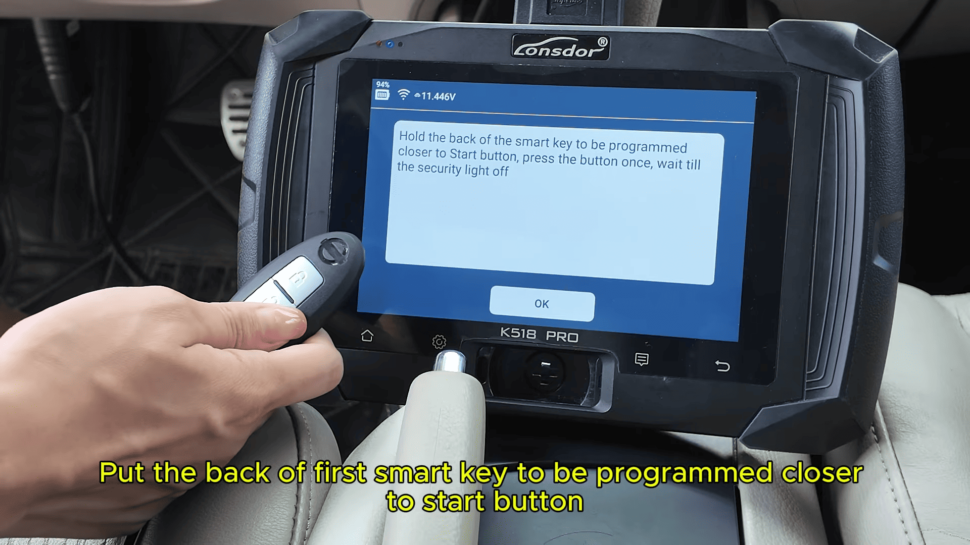 LONSDOR K518 Pro Nissan Tiida Smart Key Programming Complete Guide 5