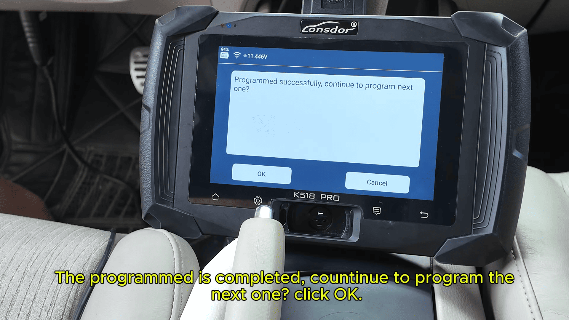 LONSDOR K518 Pro Nissan Tiida Smart Key Programming Complete Guide 7 LONSDOR K518 Pro Nissan Tiida Smart Key Programming Complete Guide 7