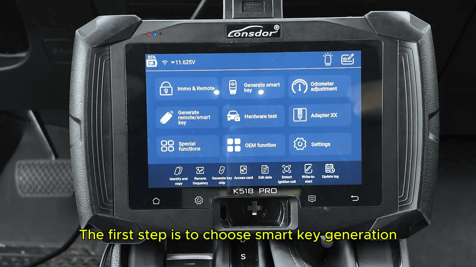 Lonsdor K518 Pro 2024 Honda CRV All Keys Lost Smart Key Programming Guide 1