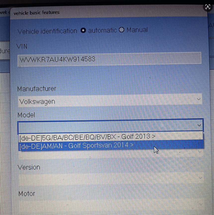 Solved VNCI 6154A Not Recognizing 2019 Volkswagen e Golf