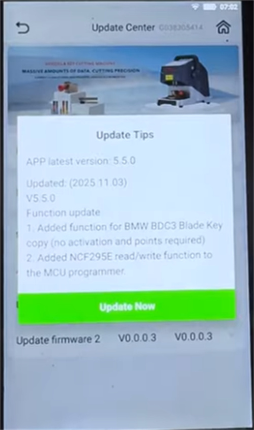 cgdi k2 copy bmw bdc3 blade key 4