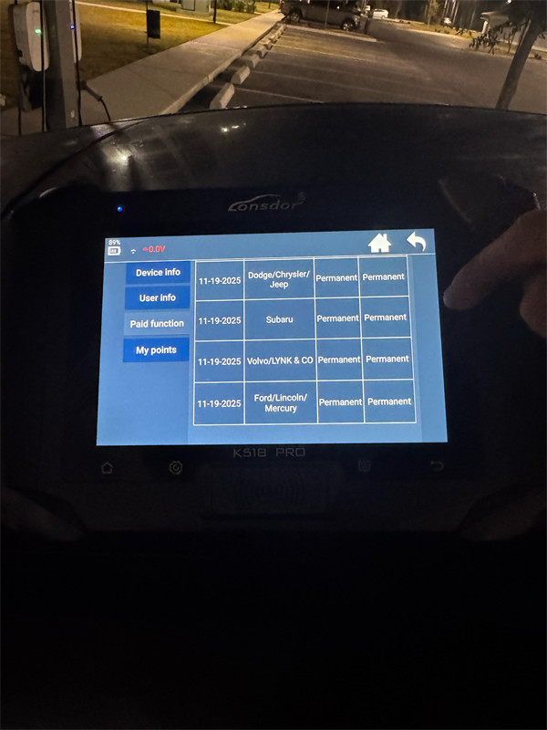 lonsdor k518 pro license lost after activation solution 1
