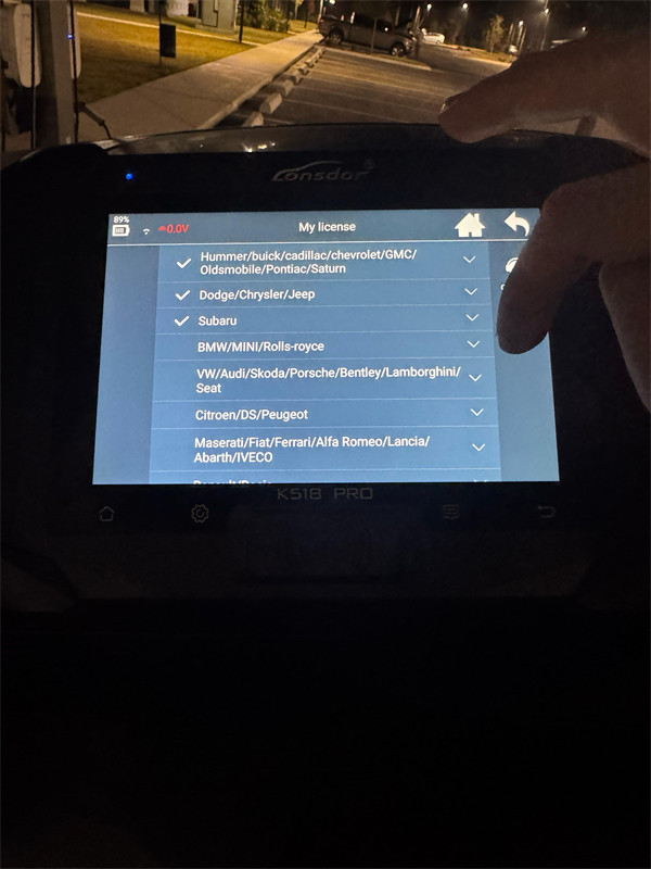 lonsdor k518 pro license lost after activation solution 2