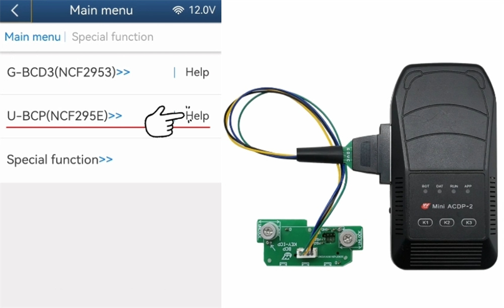 yanhua acdp2 copy bmw bcp icp key 6