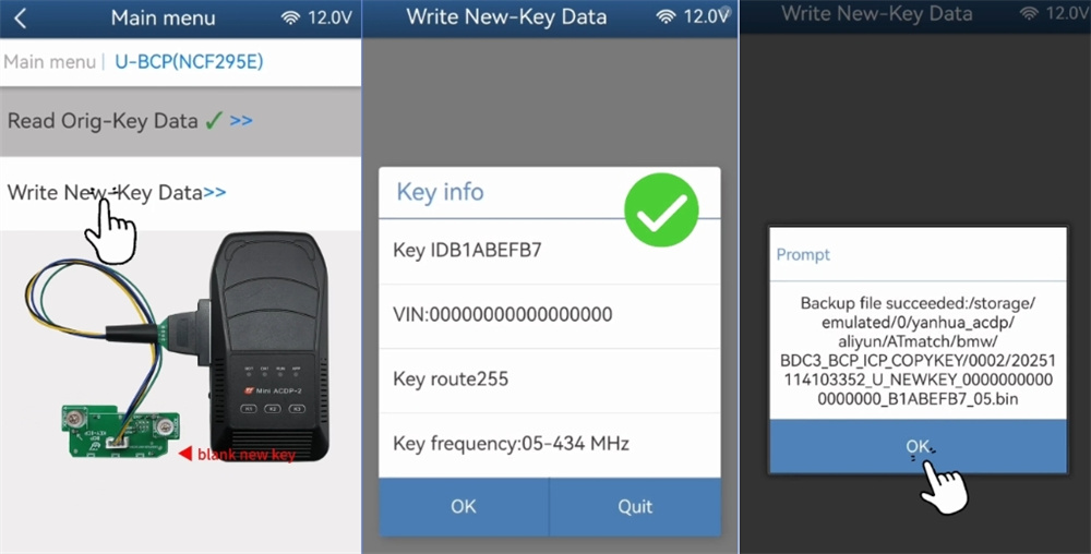 yanhua acdp2 copy bmw bcp icp key 8