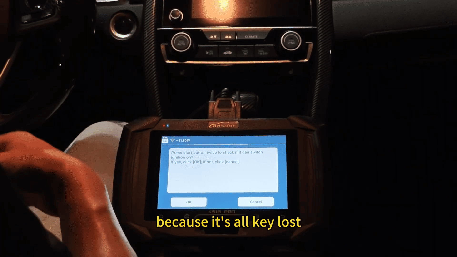 Lonsdor K518 PRO 2023 HONDA Civic All Keys Lost Programming Guide 2