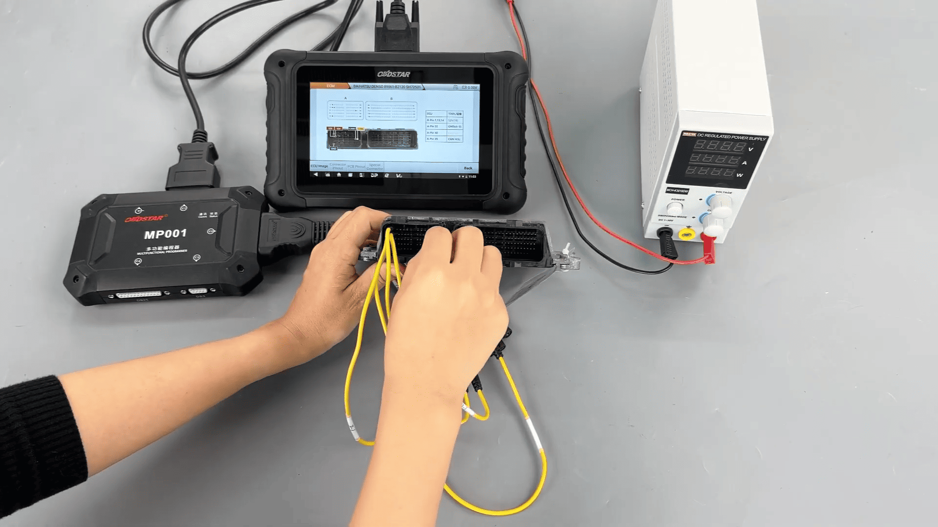 OBDSTAR DC706 ECM Read and Write Guide for Toyota Denso 4