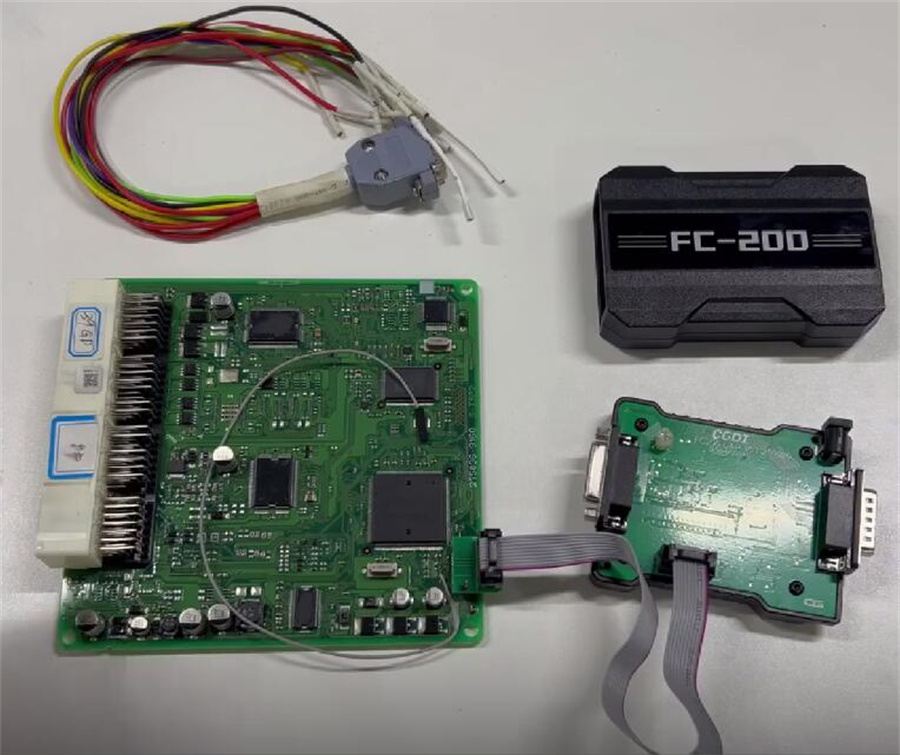 cg fc200 with dap adapter read toyota denso ecu 5 cg fc200 with dap adapter read toyota denso ecu 5