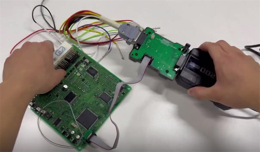 cg fc200 with dap adapter read toyota denso ecu 9 cg fc200 with dap adapter read toyota denso ecu 9