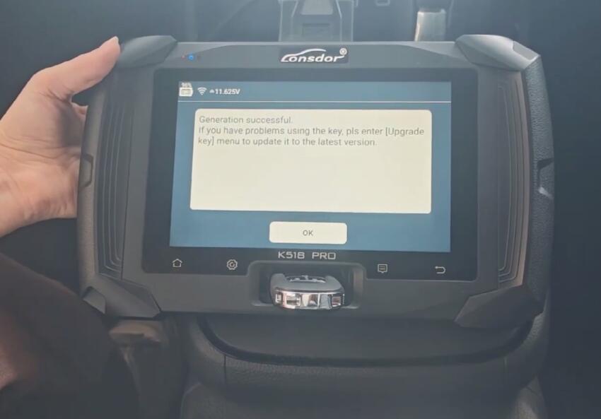 k518 pro with hd30 smart key program honda crv 5