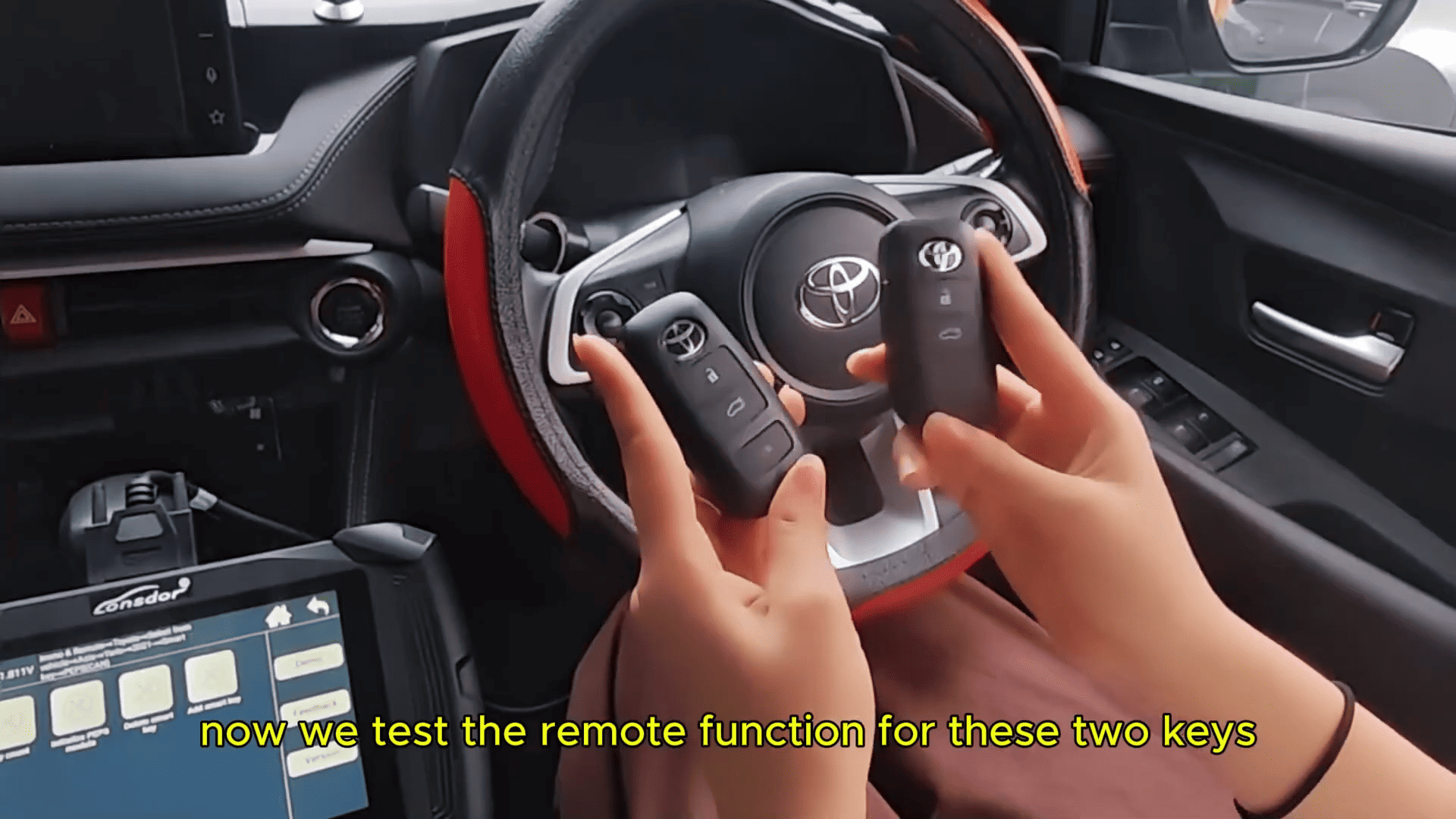 How to Add a New Smart Key to a 2023 Toyota Using K58 Pro 5