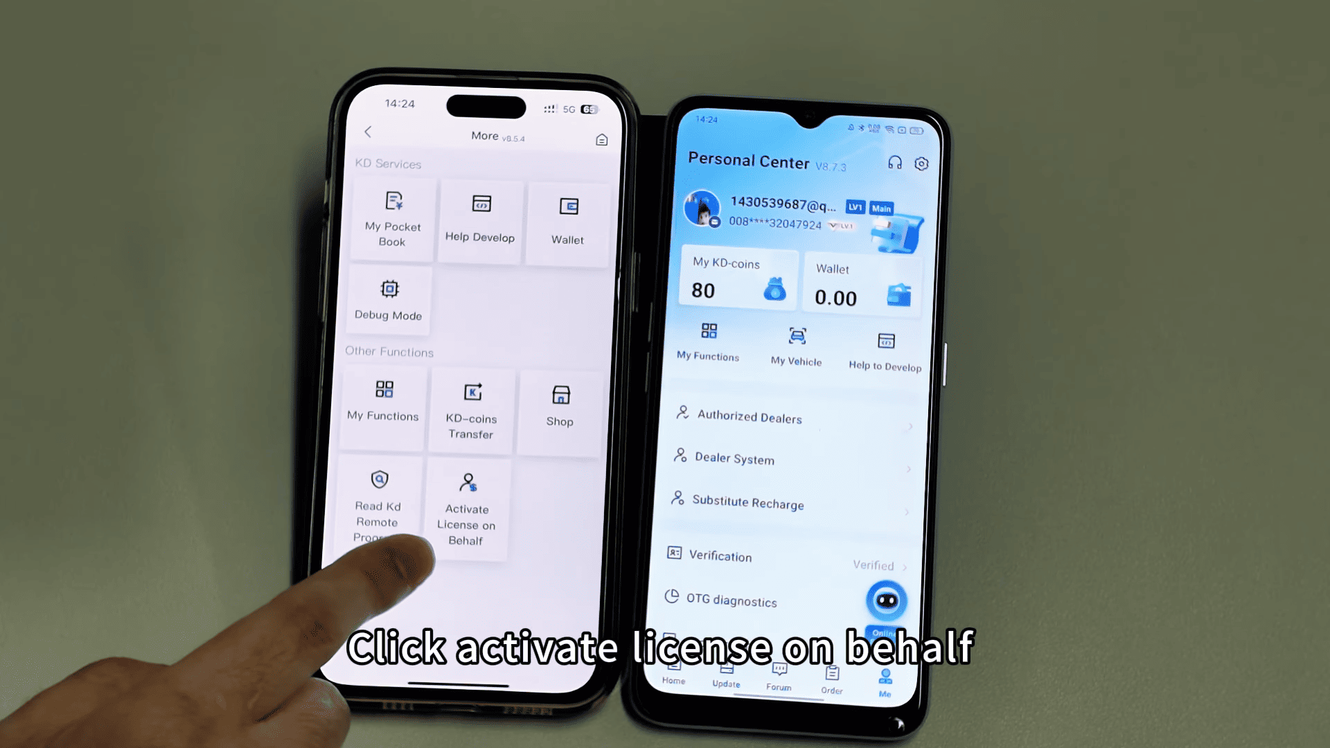 Activate KEYDIY License on Behalf-1