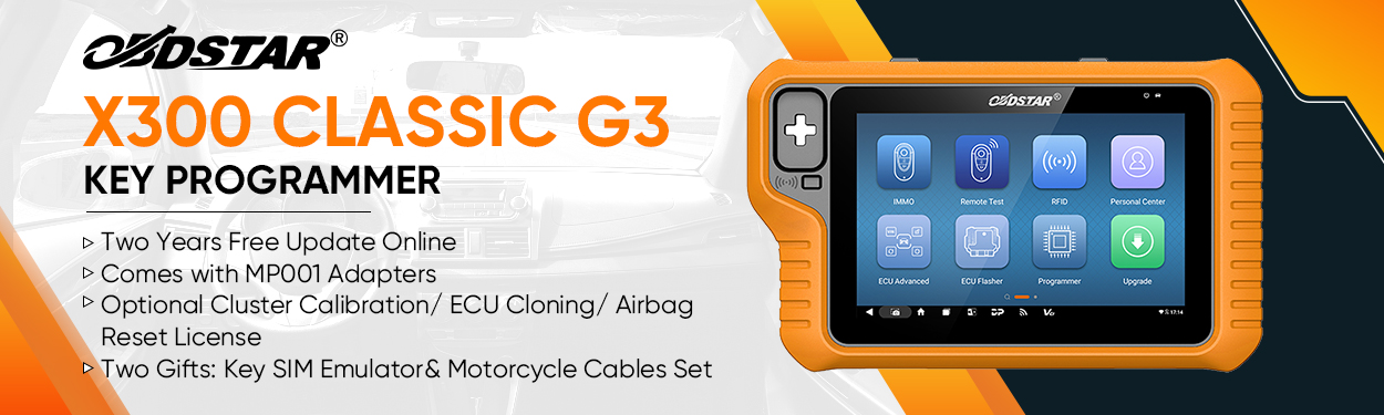 OBDSTAR X300 CLASSIC G3