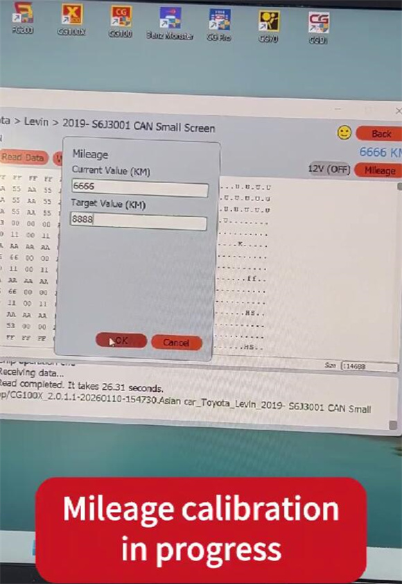 cg100x calibrate toyota levin 2019 s6j3001 mileage 5 cg100x calibrate toyota levin 2019 s6j3001 mileage 5