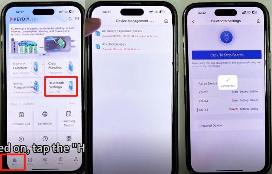 keydiy kd x4 add bmw bdc3 key 2