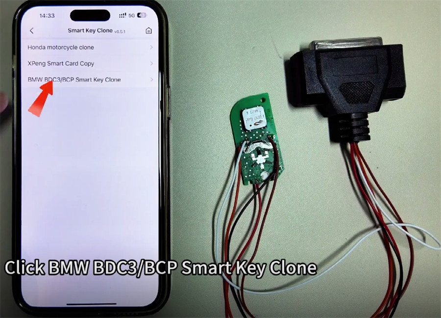 keydiy kd x4 add bmw bdc3 key 6