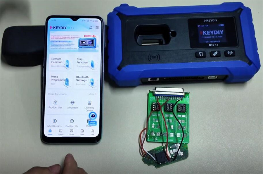 keydiy kd x4 vw audi 5d add key 1