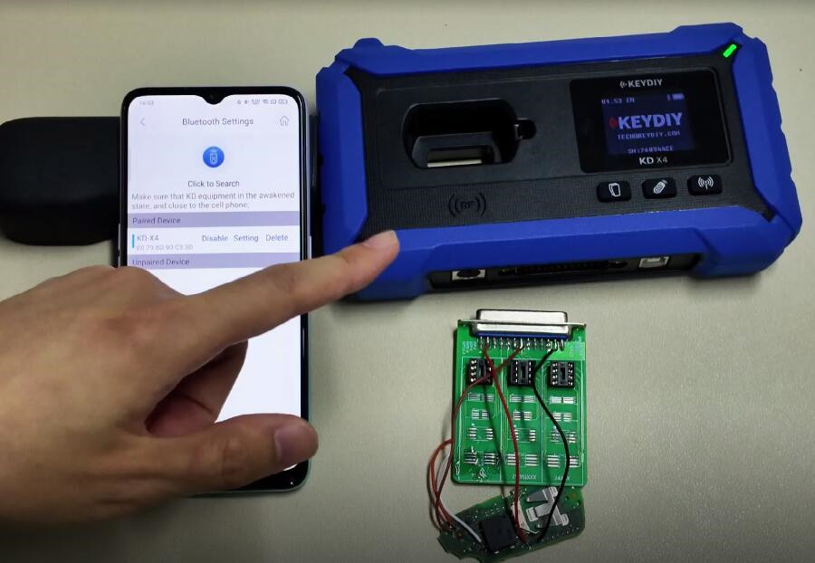 keydiy kd x4 vw audi 5d add key 5