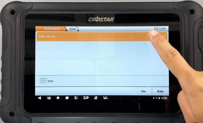 obdstar dc706 read write nissan bed420 400 ecm 2