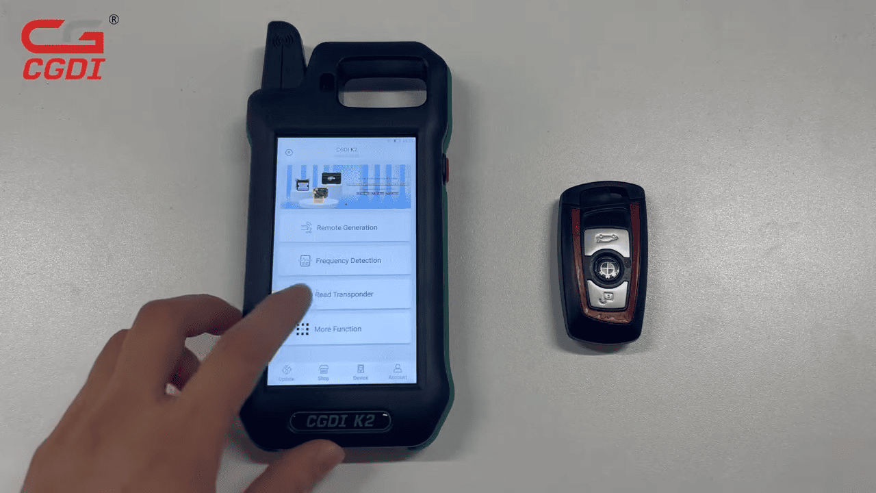 How to Adjust Mileage on BMW Key with CGDI K2 1