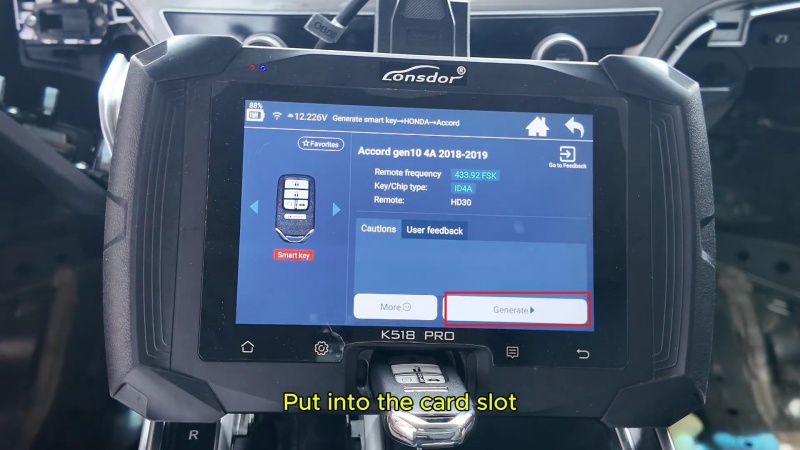 lonsdor k518 pro add 2020 honda accord smart key tutorial 2 lonsdor k518 pro add 2020 honda accord smart key tutorial 2