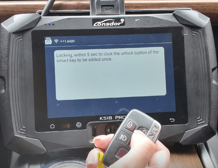 lonsdor k518 pro program 2016 jaguar xf akl 10