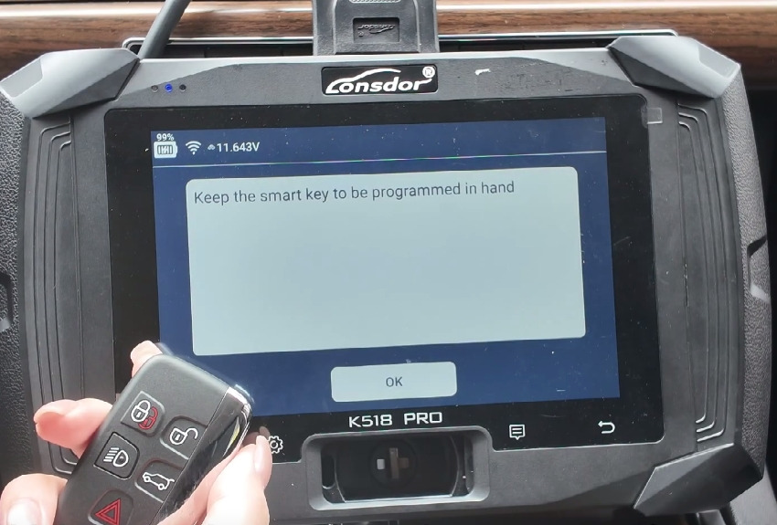 lonsdor k518 pro program 2016 jaguar xf akl 12