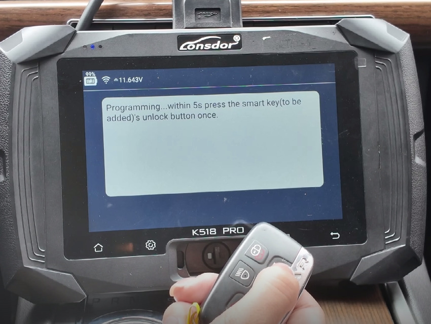 lonsdor k518 pro program 2016 jaguar xf akl 9