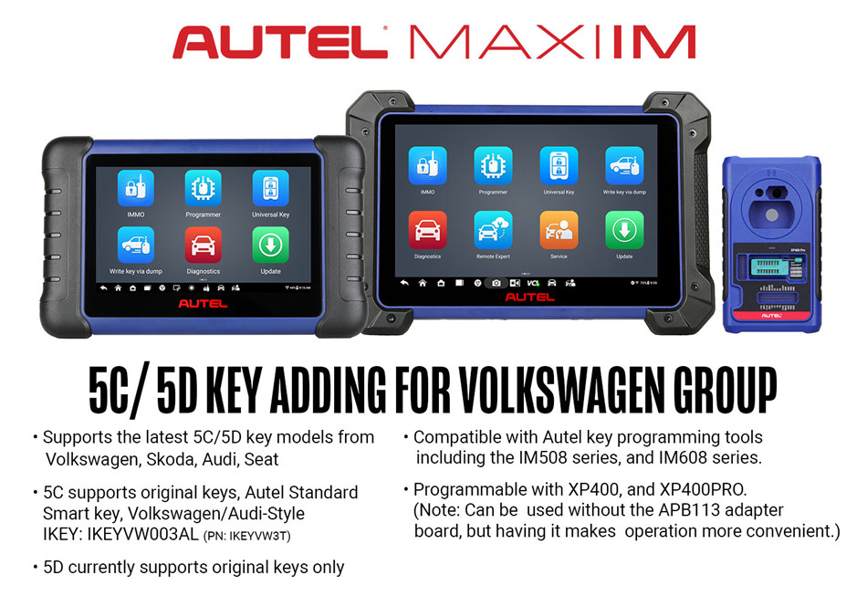 Autel IM508 Update MQB49 5C 5D Autel IM508 Update MQB49 5C 5D