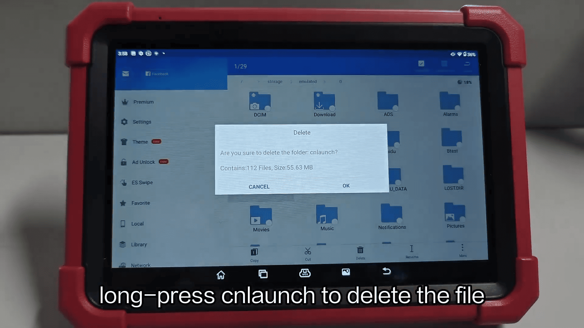 How to Fix App Deletion Issues on LAUNCH X431 PAD5 Using APP Init 3